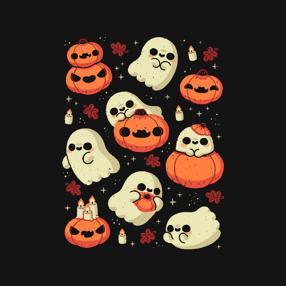 Halloween graphic T-shirts collection cover at Sultrye