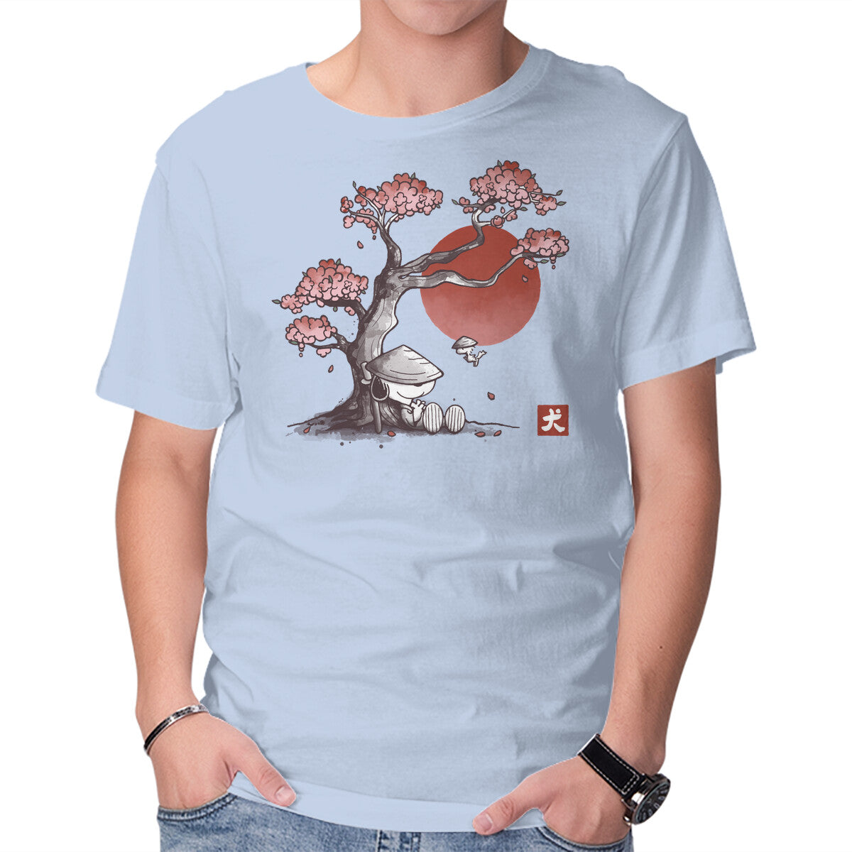 A Way Of Life – Funny Graphic T-Shirt in blue, product display