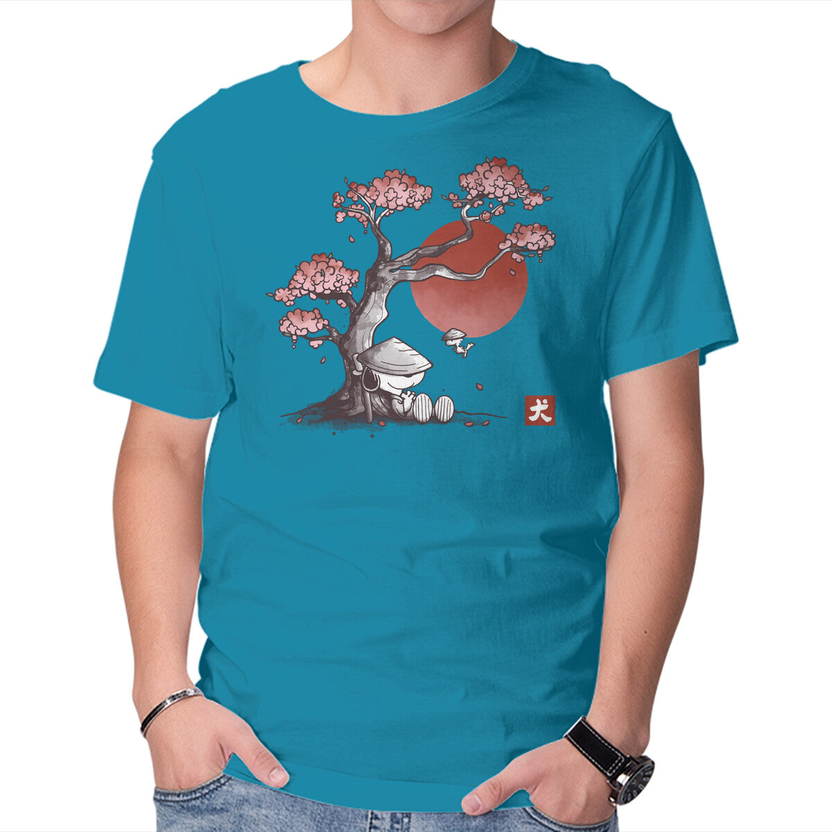 A Way Of Life – Funny Graphic T-Shirt in turquoise, product display