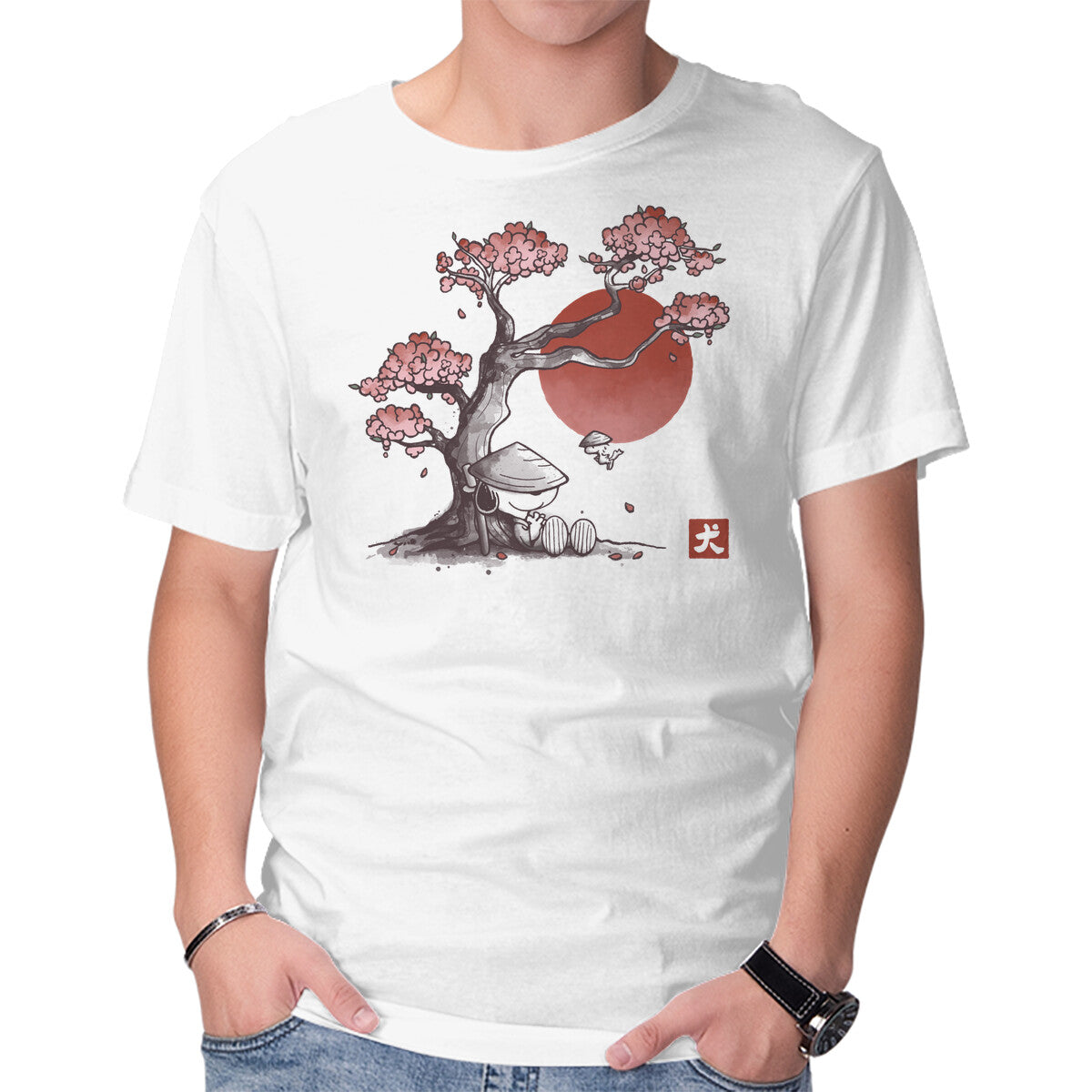 A Way Of Life – Funny Graphic T-Shirt in white, product display