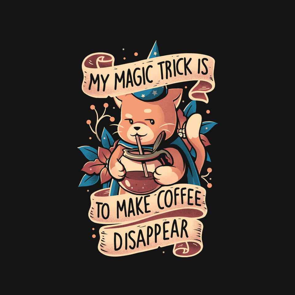 Magic Trick Cat – Cat Graphic T-Shirt