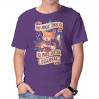 Magic Trick Cat – Cat Graphic T-Shirt in purple, product display