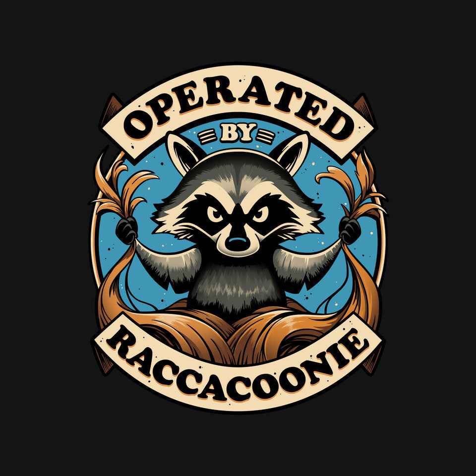 Raccoon Supremacy – Sci-Fi Graphic T-Shirt
