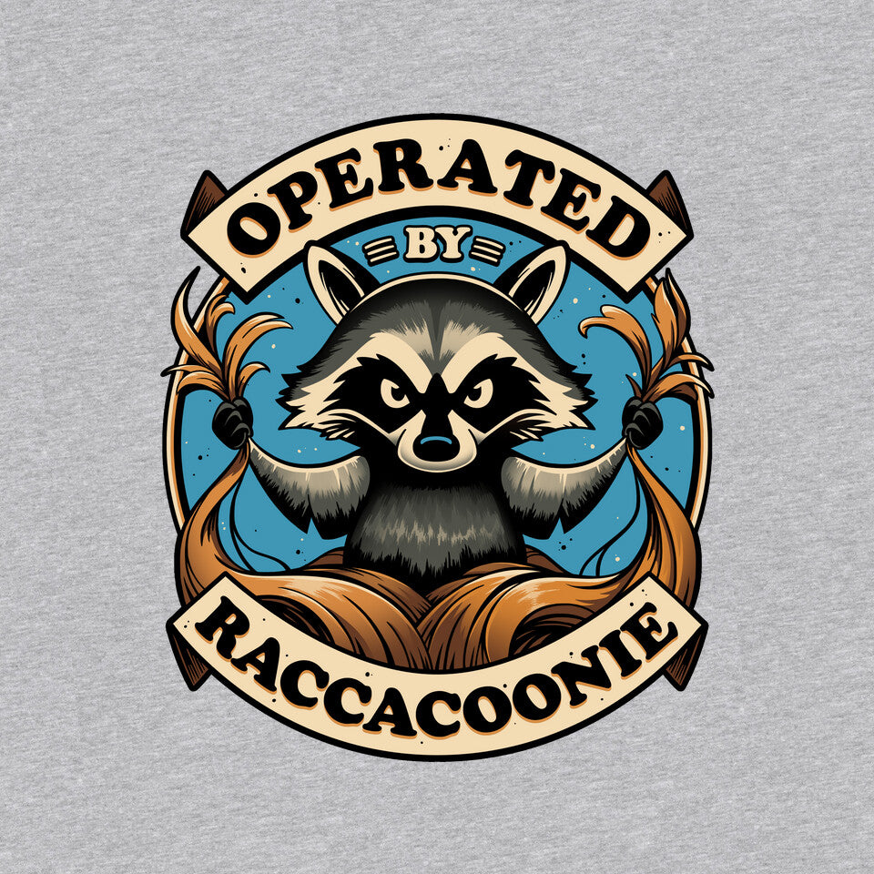 Raccoon Supremacy – Sci-Fi Graphic T-Shirt
