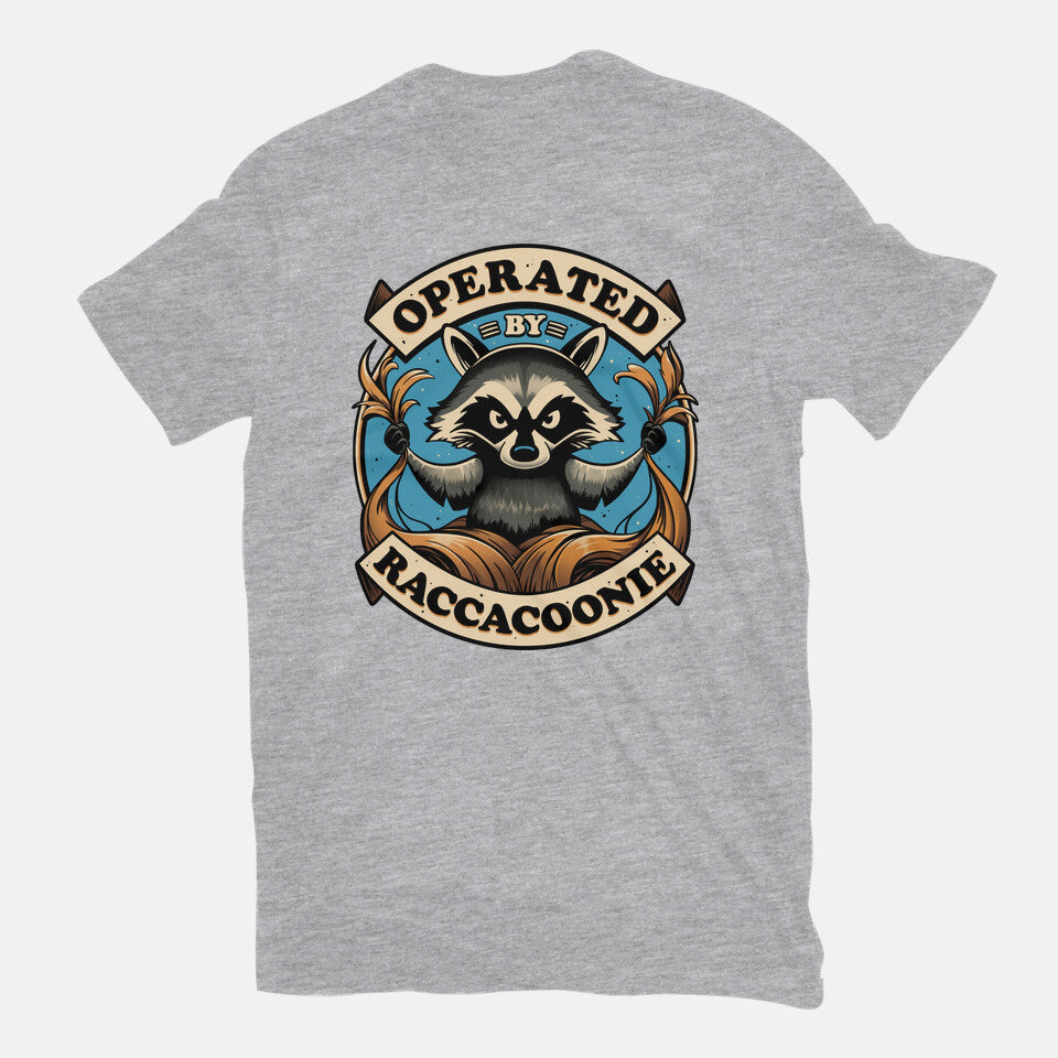 Raccoon Supremacy – Sci-Fi Graphic T-Shirt