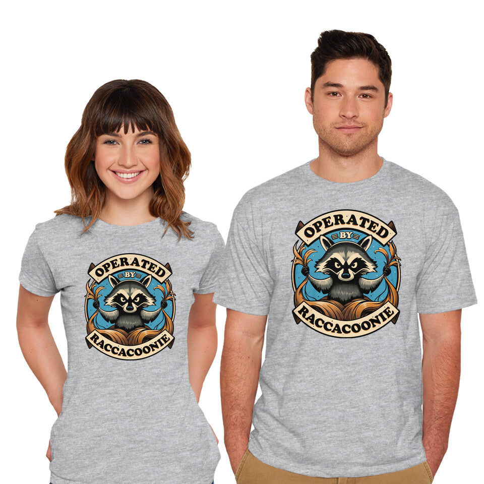 Raccoon Supremacy – Sci-Fi Graphic T-Shirt