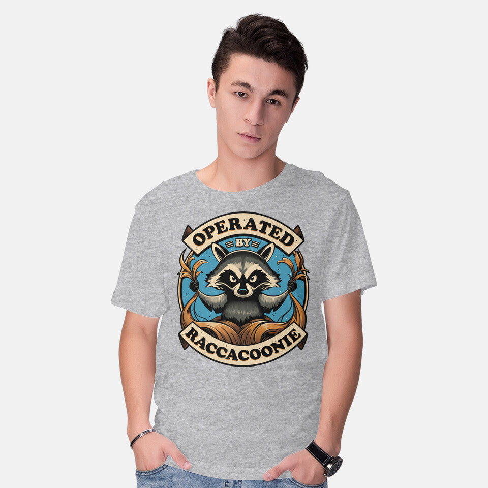 Raccoon Supremacy – Sci-Fi Graphic T-Shirt