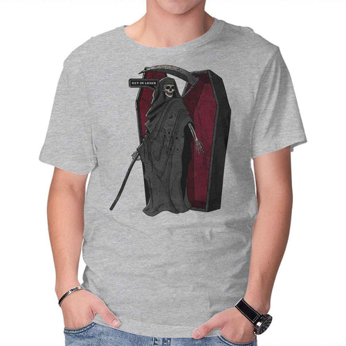 Death Beckons You To Get In – Halloween Graphic T-Shirt
