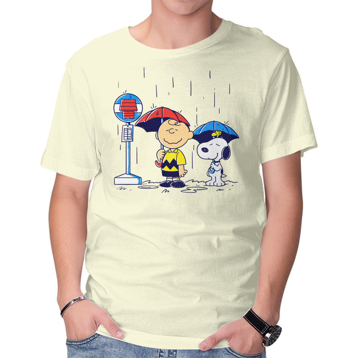 My Neighbor Beagle – Anime Graphic T-Shirt