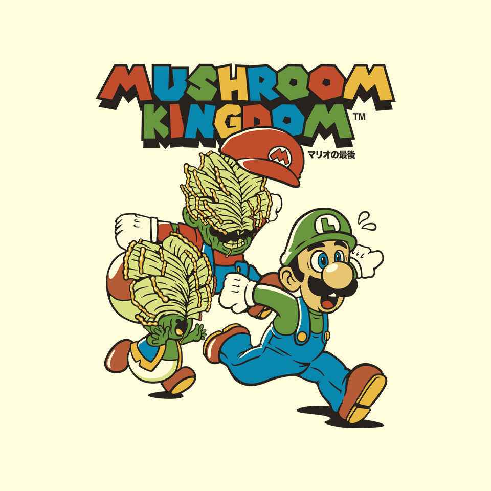 Fungi Explosion Runaway – Horror Graphic T-Shirt