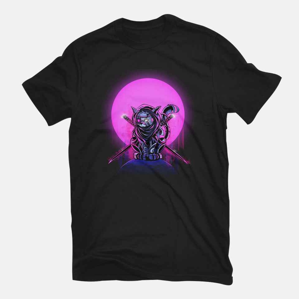 Cybercat – Cat Graphic T-Shirt