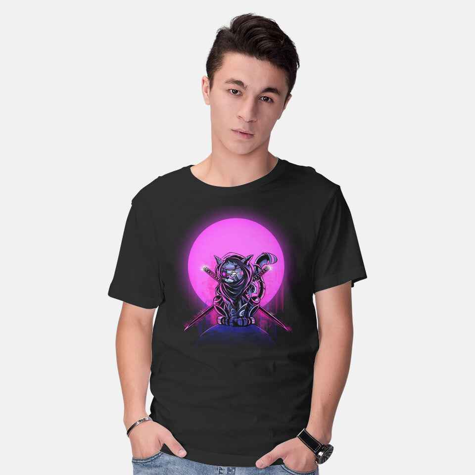 Cybercat – Cat Graphic T-Shirt