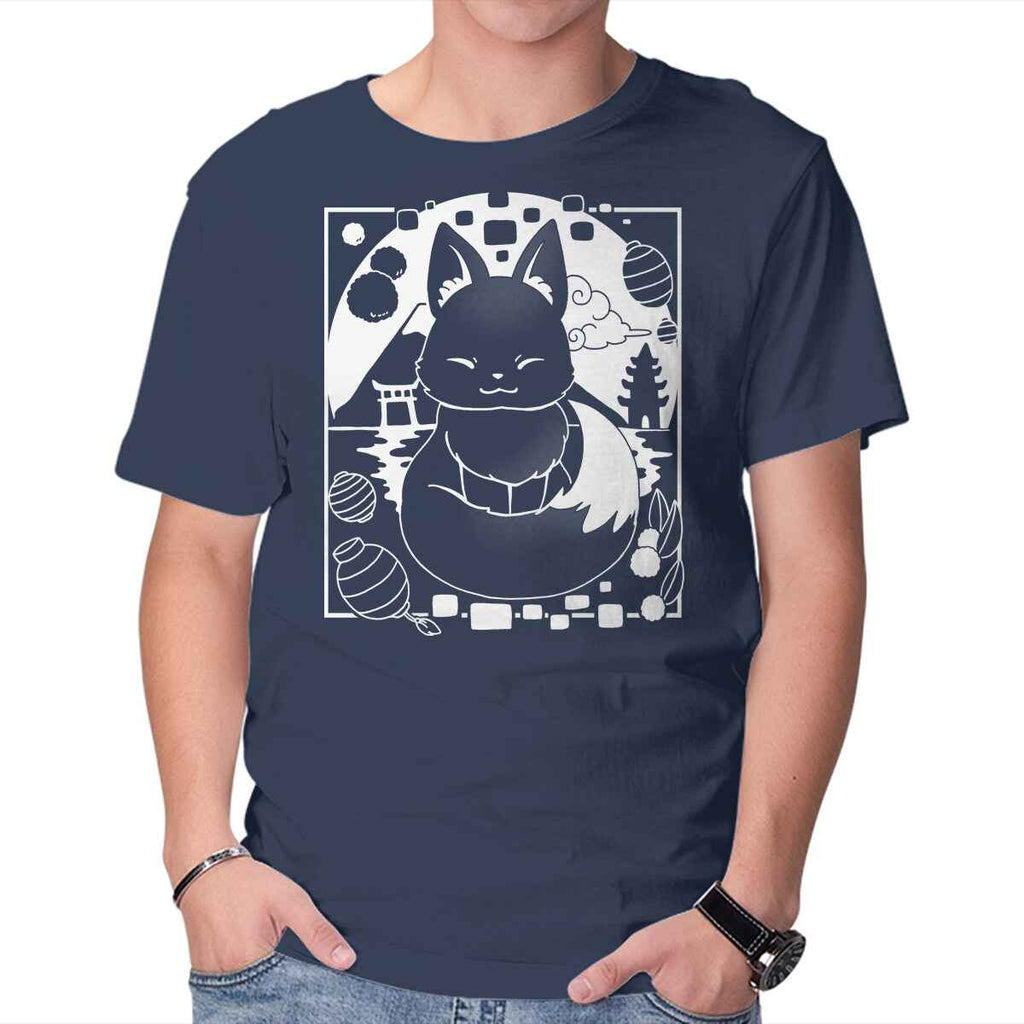Fox Lantern – Animal Graphic T-Shirt