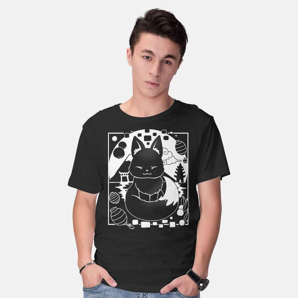 Fox Lantern – Animal Graphic T-Shirt