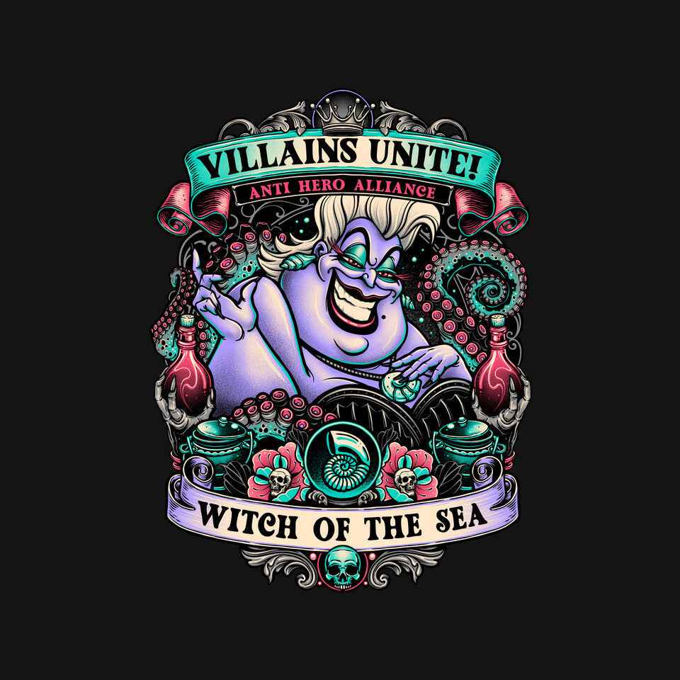 Witch Of The Sea – Fantasy Graphic T-Shirt