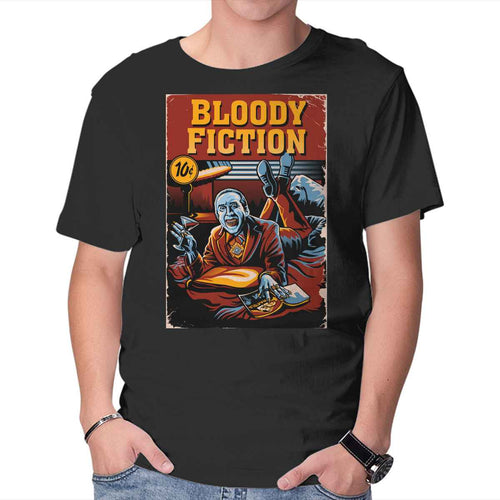 Bloody Fiction – Horror Graphic T-Shirt