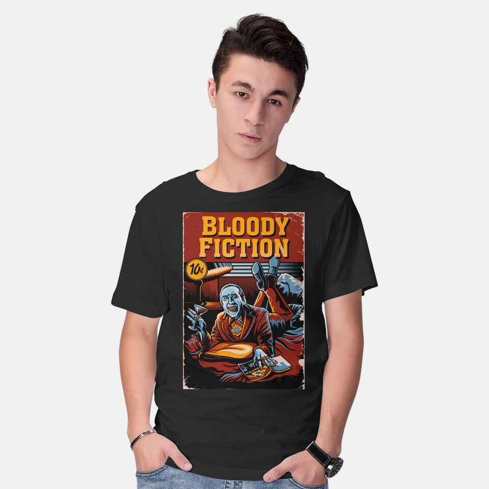Bloody Fiction – Horror Graphic T-Shirt