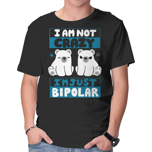 Bipolar – Animal Graphic T-Shirt in black, product display