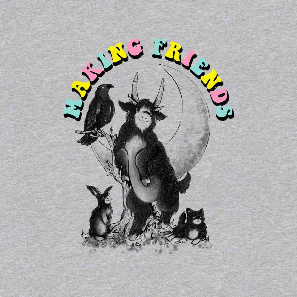 Dark Friends – Horror Graphic T-Shirt