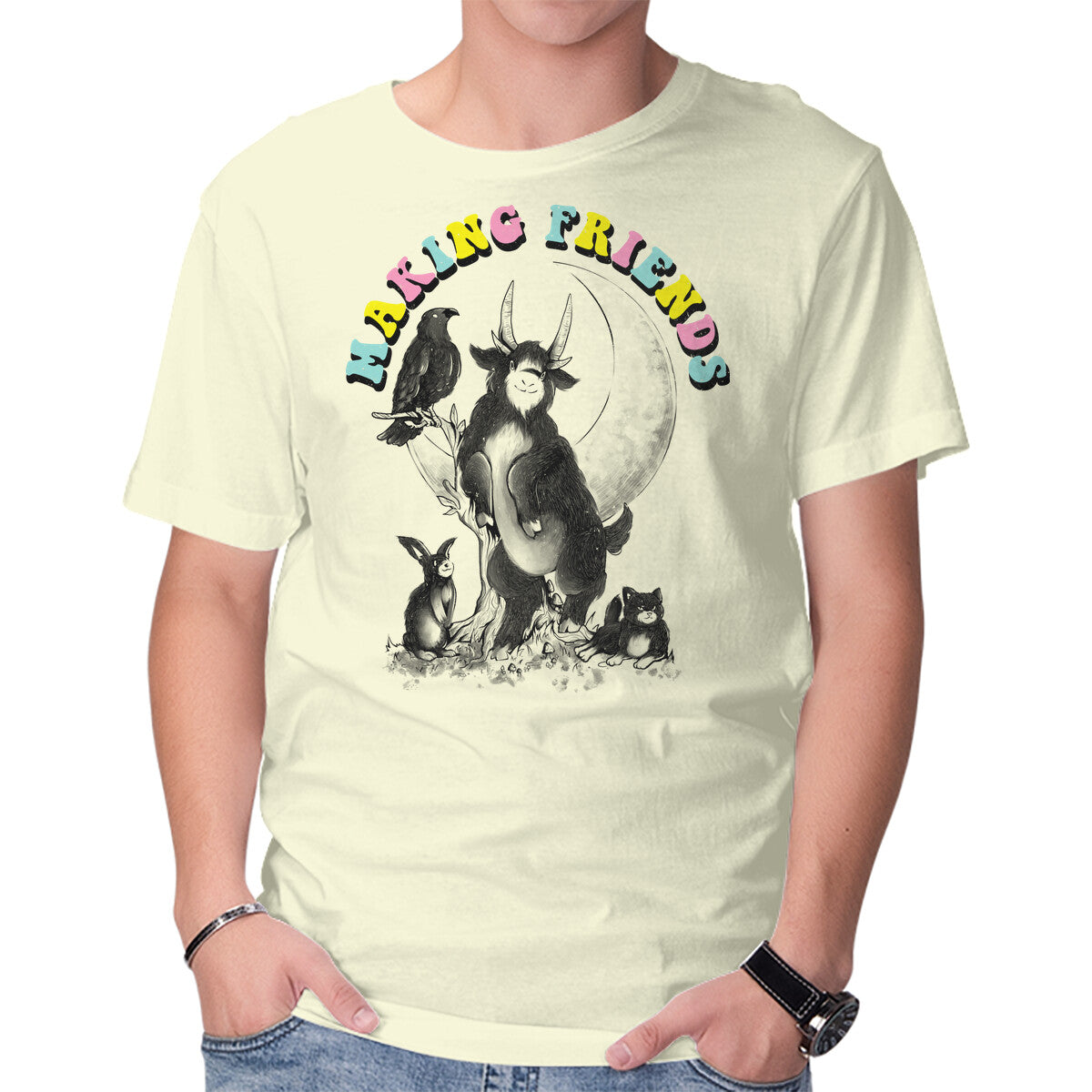 Dark Friends – Horror Graphic T-Shirt