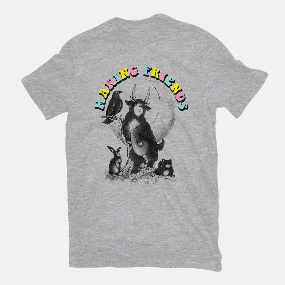 Dark Friends – Horror Graphic T-Shirt