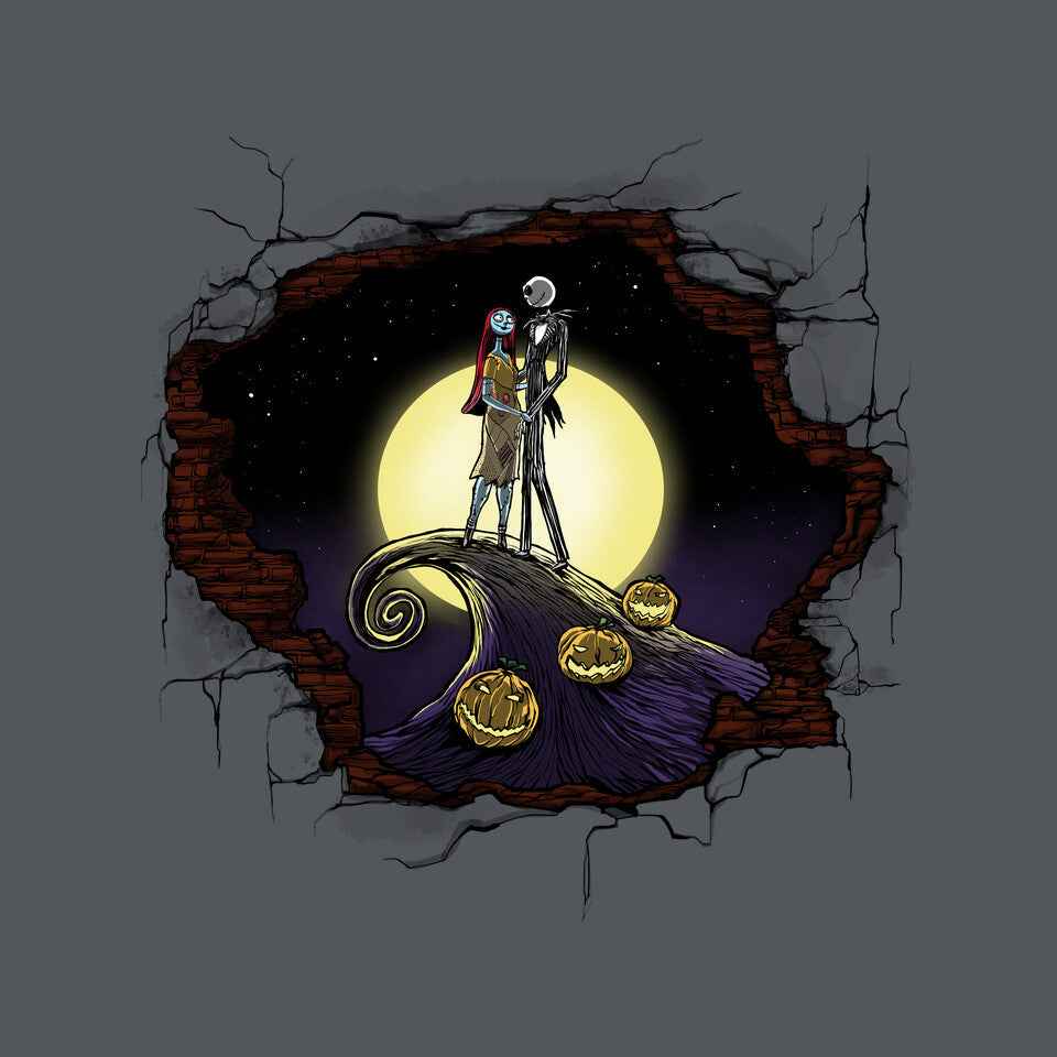 Nightmare Through The Wall – Halloween Graphic T-Shirt