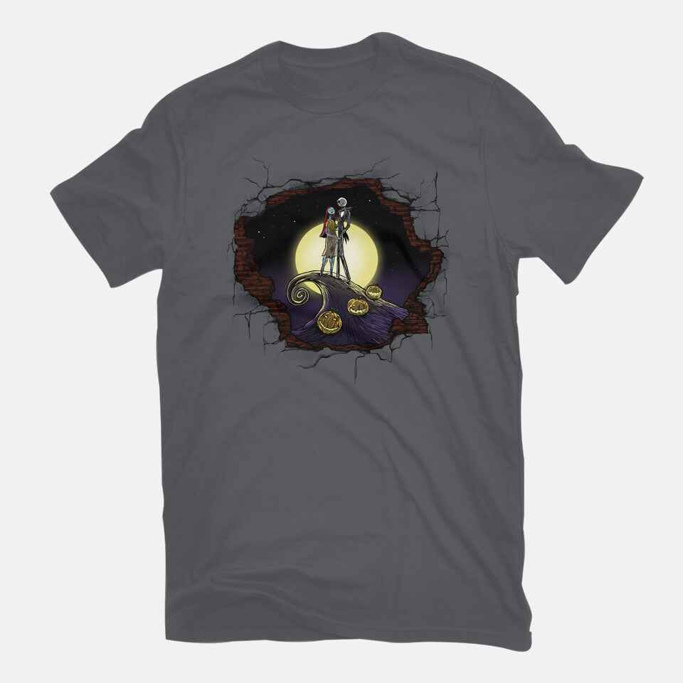 Nightmare Through The Wall – Halloween Graphic T-Shirt