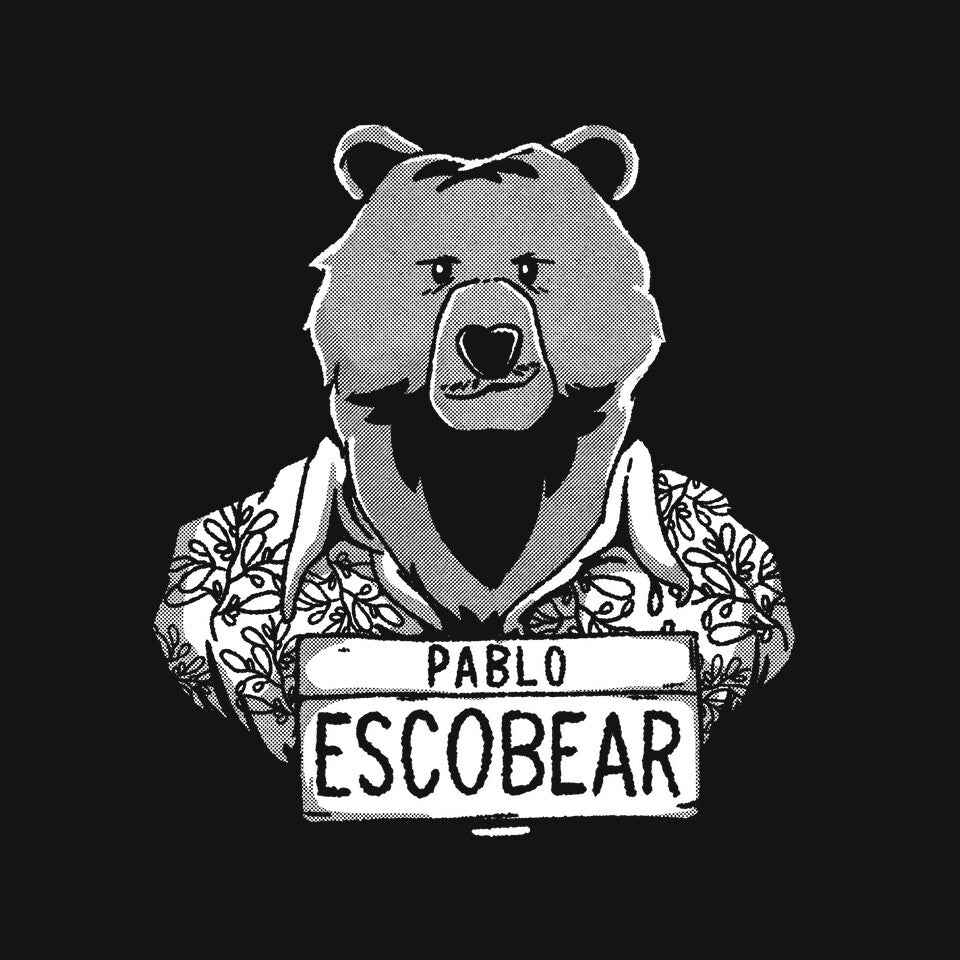 Escobear – Horror Graphic T-Shirt