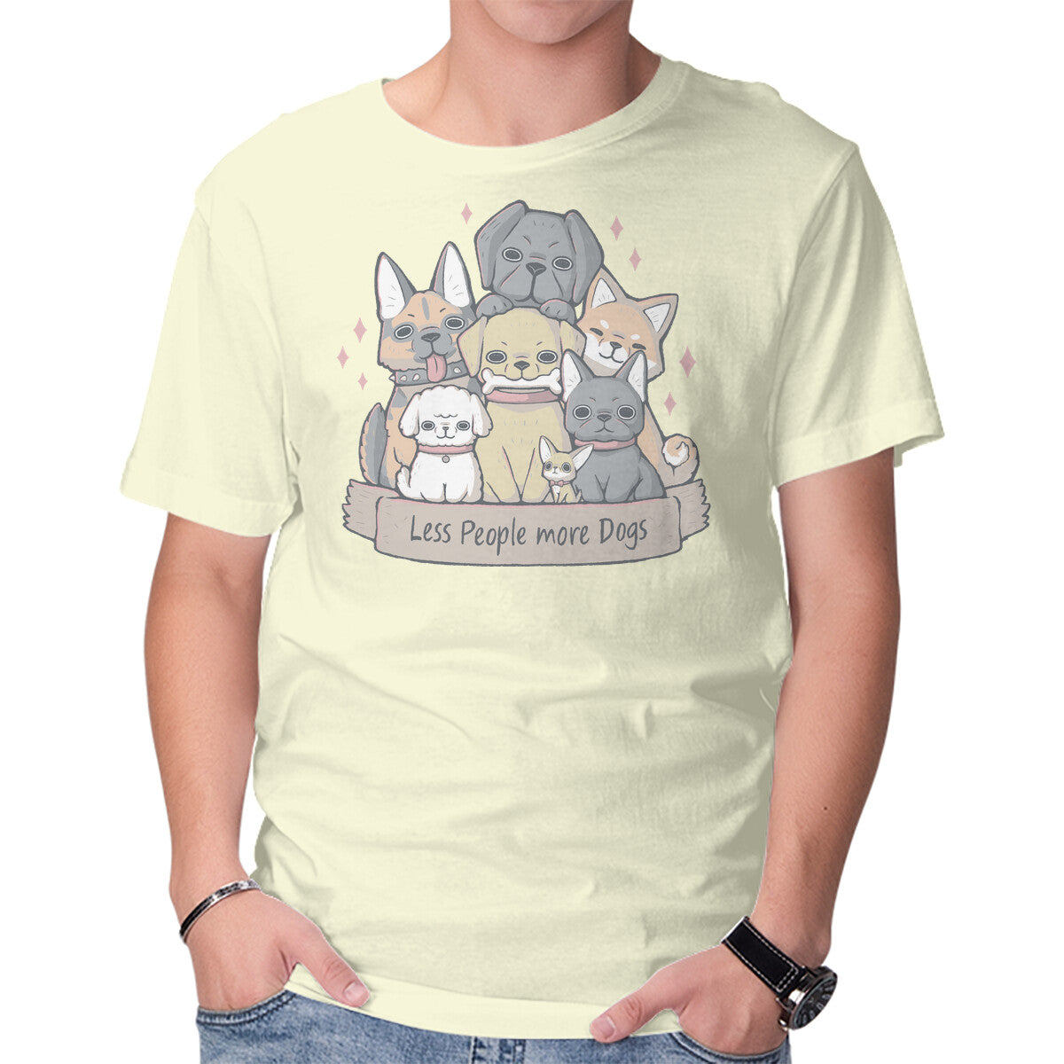 More Dogs – Dog Graphic T-Shirt