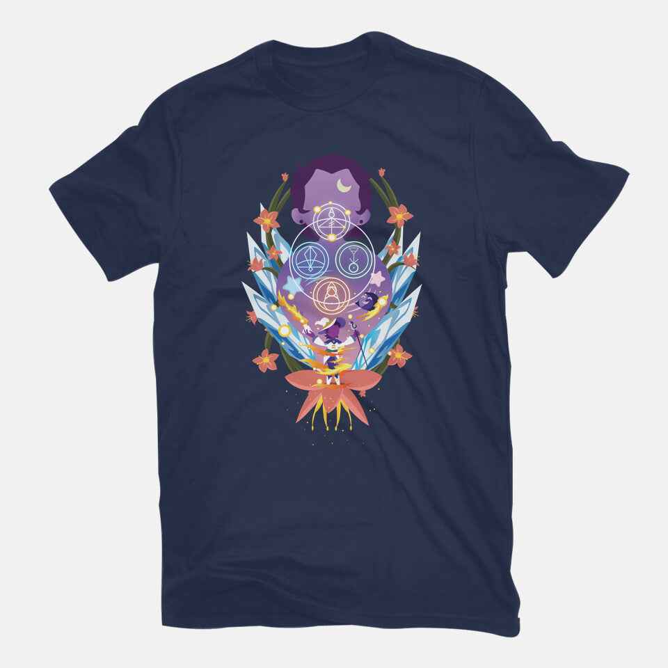 The Witch Of Glyphs – Horror Graphic T-Shirt