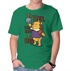 To Bee – Funny Graphic T-Shirt in green, product display