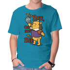 To Bee – Funny Graphic T-Shirt in turquoise, product display