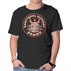Emotional Support Demon – Horror Graphic T-Shirt in black, product display