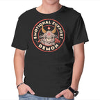 Emotional Support Demon – Horror Graphic T-Shirt