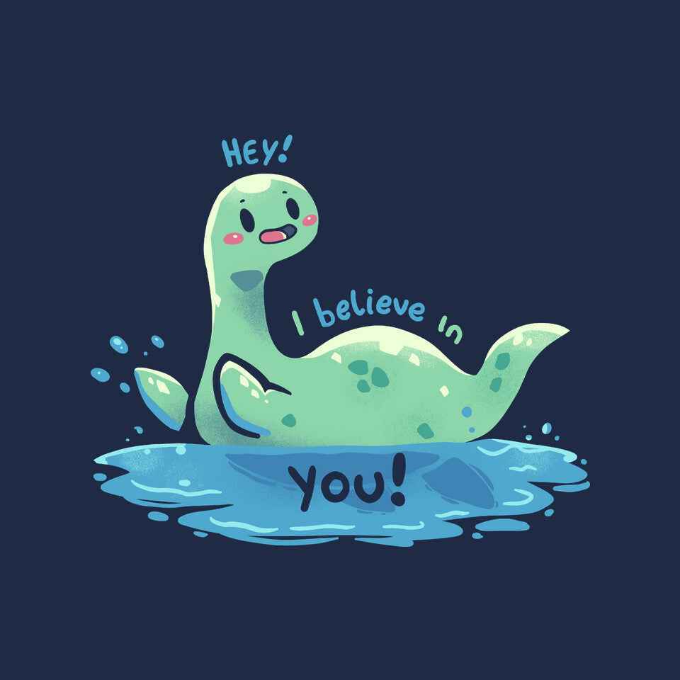Nessie Believes In You Graphic T-Shirt