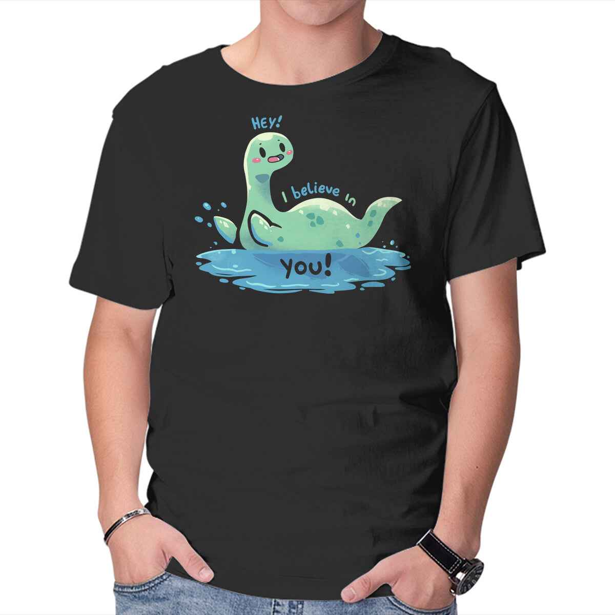 Nessie Believes In You Graphic T-Shirt
