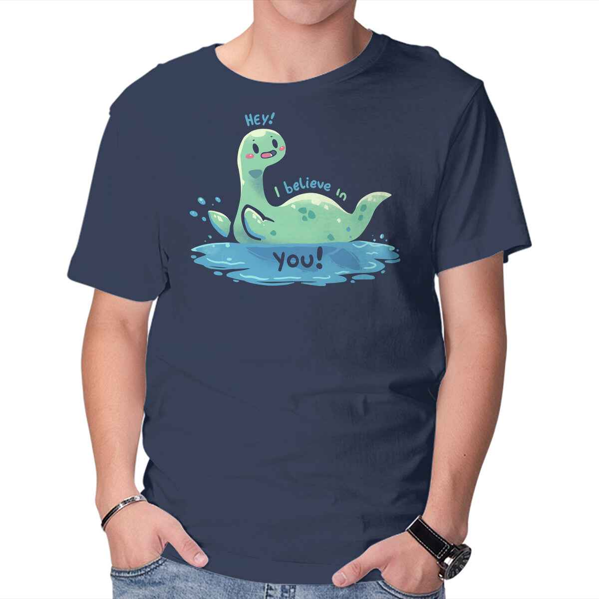 Nessie Believes In You Graphic T-Shirt