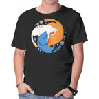 Purrfect Circle – Cat Graphic T-Shirt