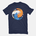 Purrfect Circle – Cat Graphic T-Shirt