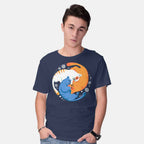 Purrfect Circle – Cat Graphic T-Shirt