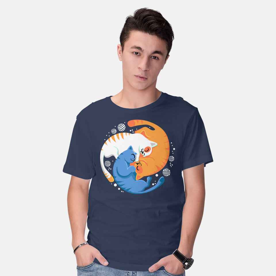 Purrfect Circle – Cat Graphic T-Shirt