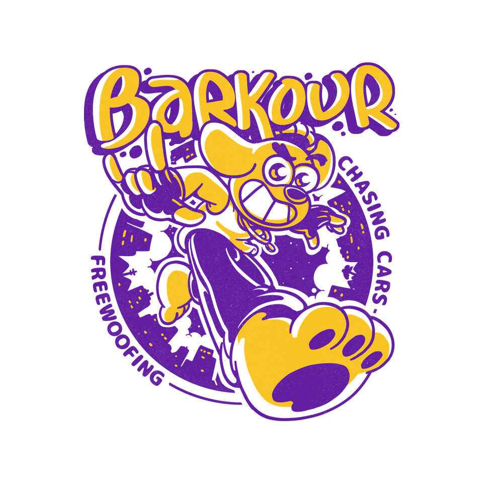 Parkour Dog – Dog Graphic T-Shirt