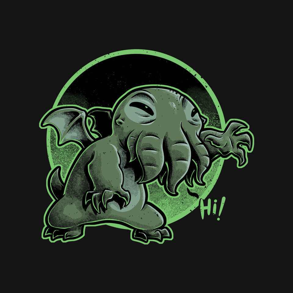 Cthulhu Says Hi Graphic T-Shirt
