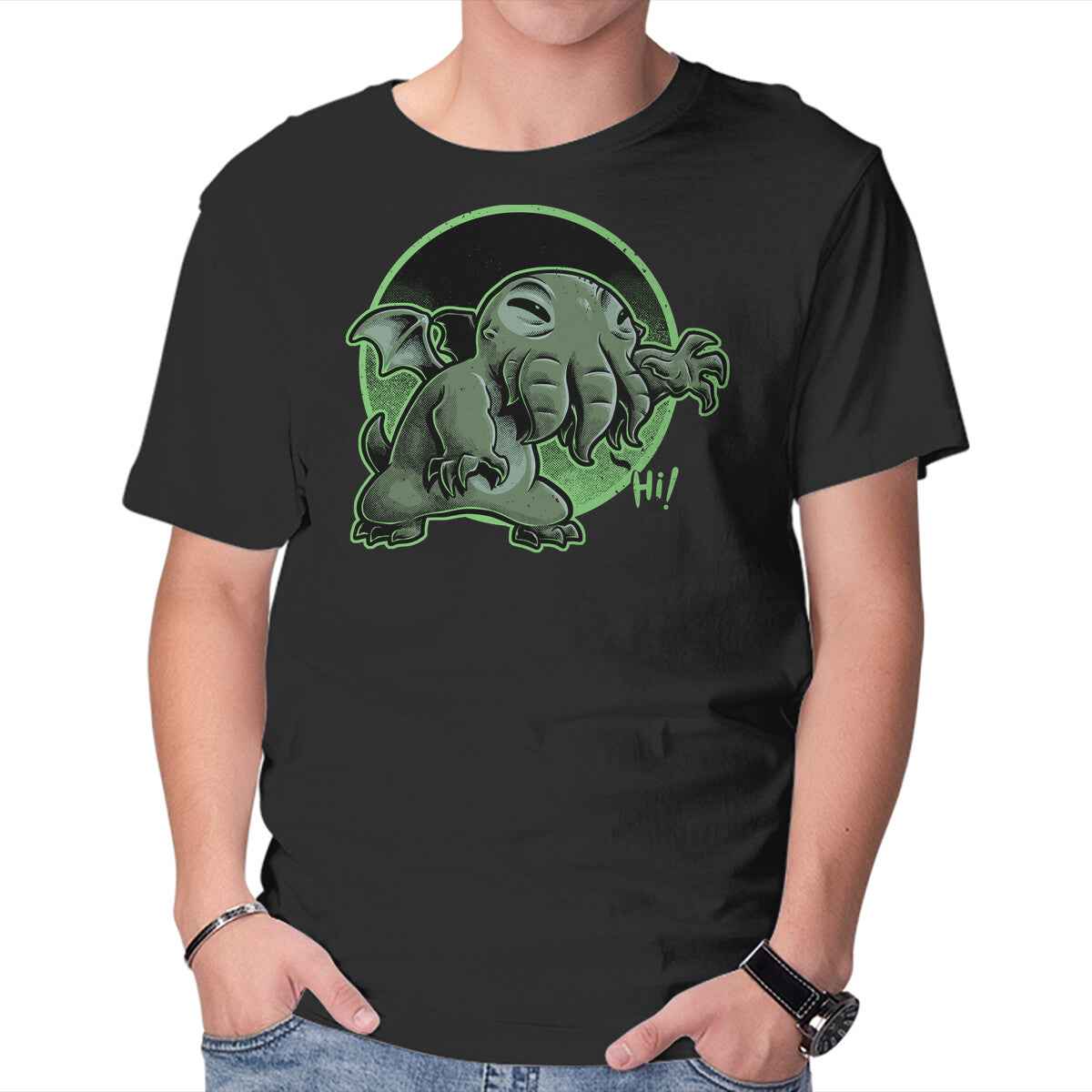 Cthulhu Says Hi Graphic T-Shirt