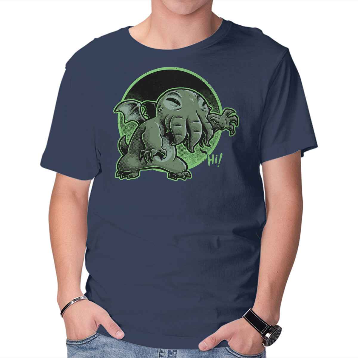 Cthulhu Says Hi Graphic T-Shirt