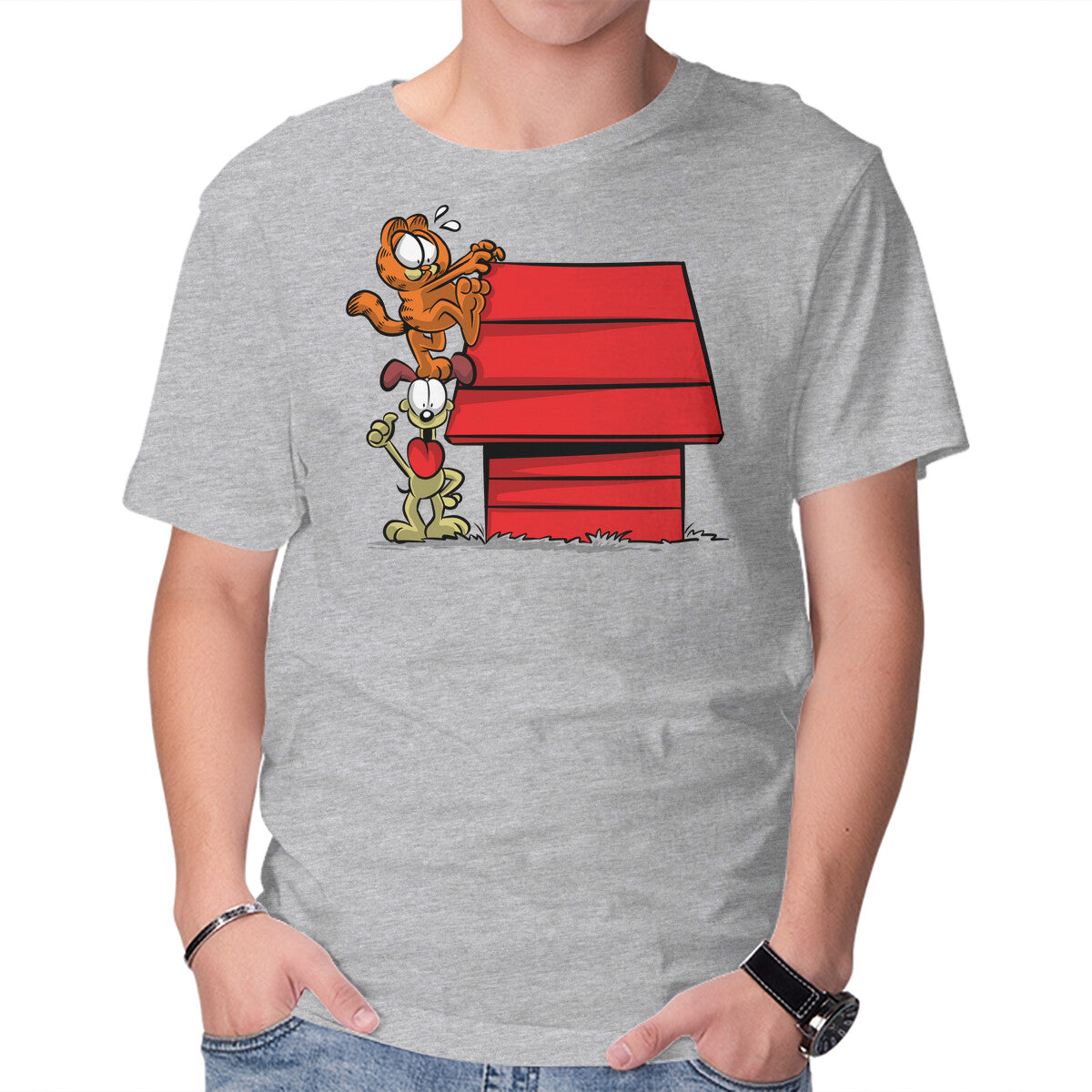 A Great Team – Cat Graphic T-Shirt