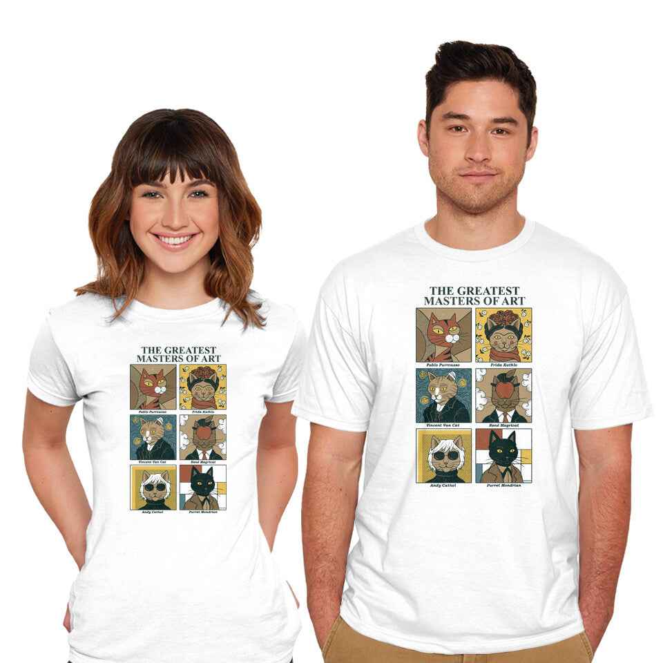 Masters Of Art – Cat Graphic T-Shirt