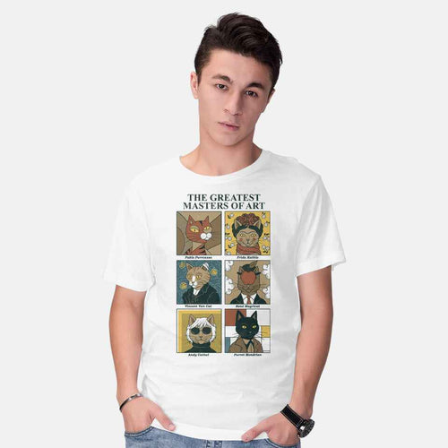 Masters Of Art – Cat Graphic T-Shirt