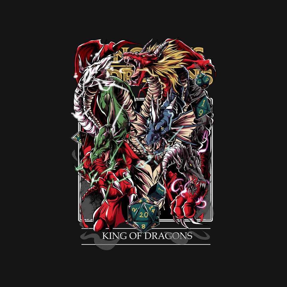 King Of Dragons – Gaming Graphic T-Shirt