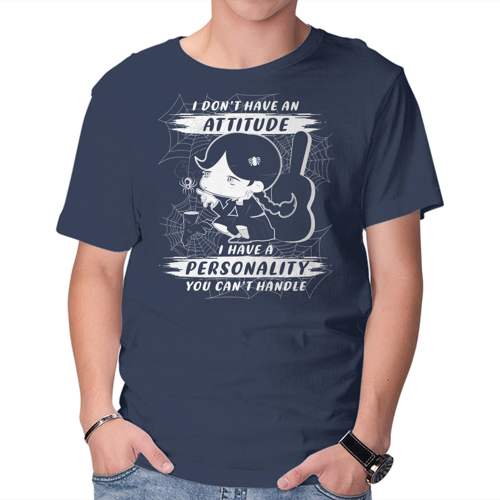 My Personality – Funny Graphic T-Shirt in navy, product display